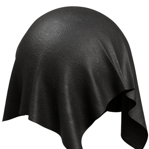 Worn Black Leather